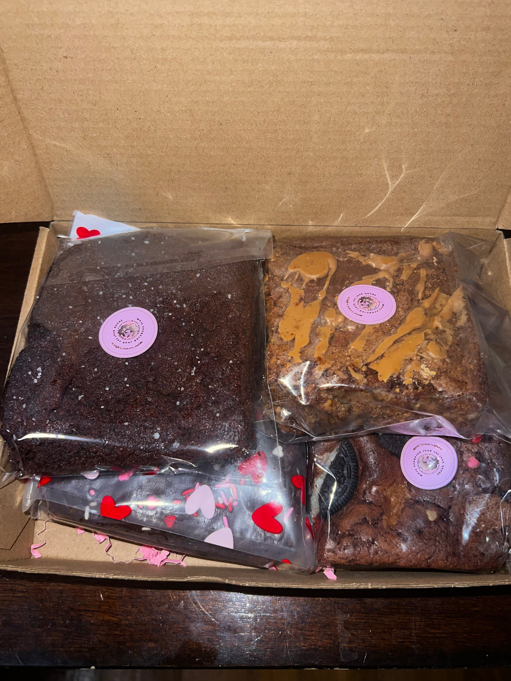 Large Viral Brownie Flight 🍫✨